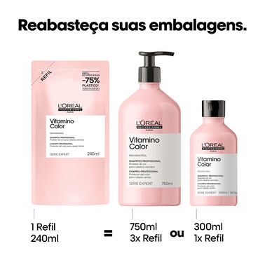 Refil Vitamino Color Shampoo 240ml - L'Oréal Professionnel | L'Oréal Partner Shop